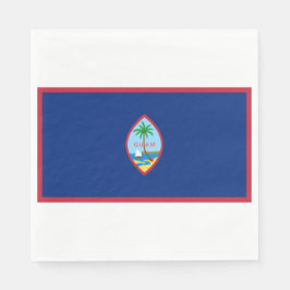 Guam Flag Serviette