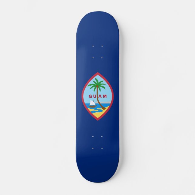 Guam Flag Skateboard (Vorderseite)