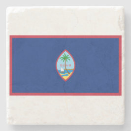 Guam Flag Steinuntersetzer