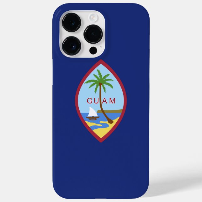 Guam-Flagge Case-Mate iPhone Hülle (Rückseite)