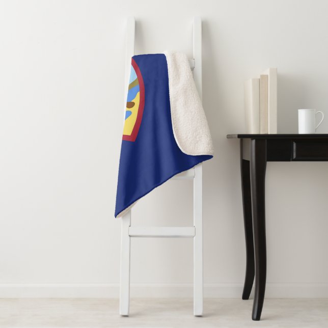 Guam-Flagge Sherpadecke (Beispiel)