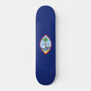 Guam-Flagge Skateboard