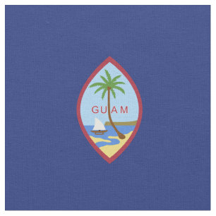Guam-Flagge Stoff