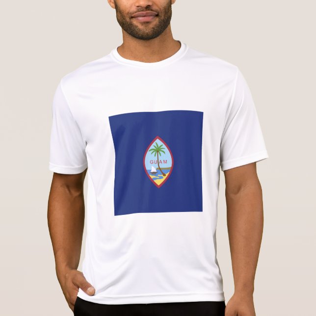 Guam-Flagge T-Shirt (Vorderseite)