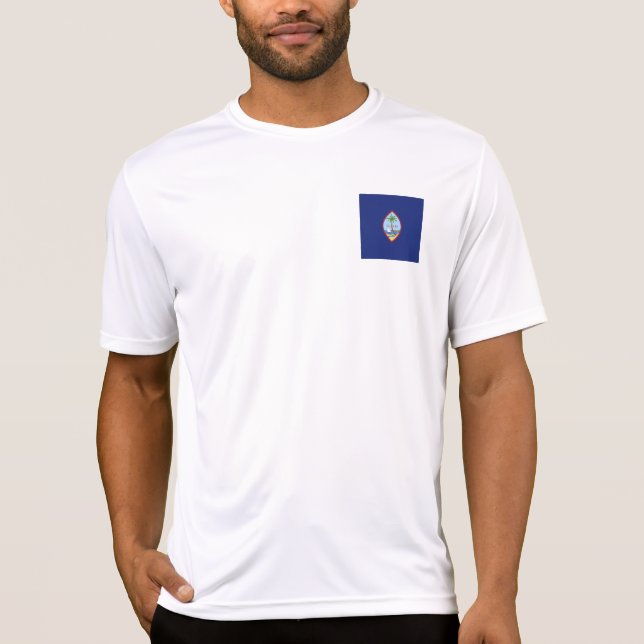 Guam-Flagge T-Shirt (Vorderseite)