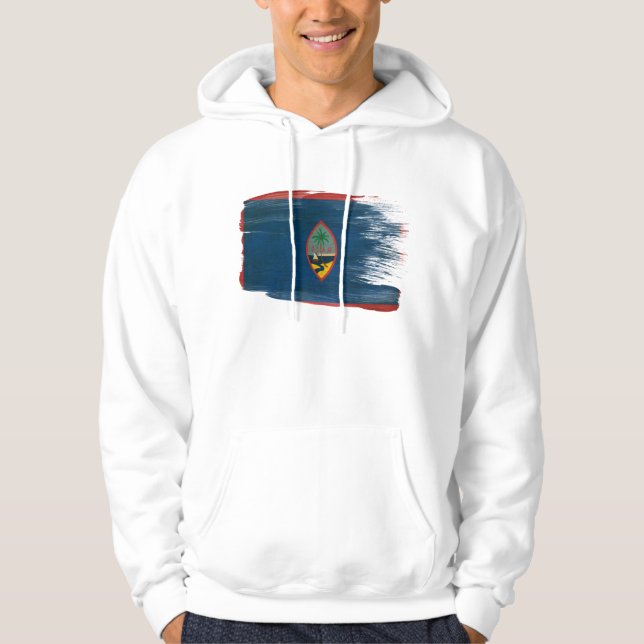 Guam-FlaggeHoodie Hoodie (Vorderseite)