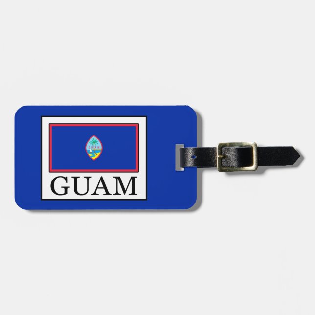 Guam Gepäckanhänger (Vorderseite horizontal)