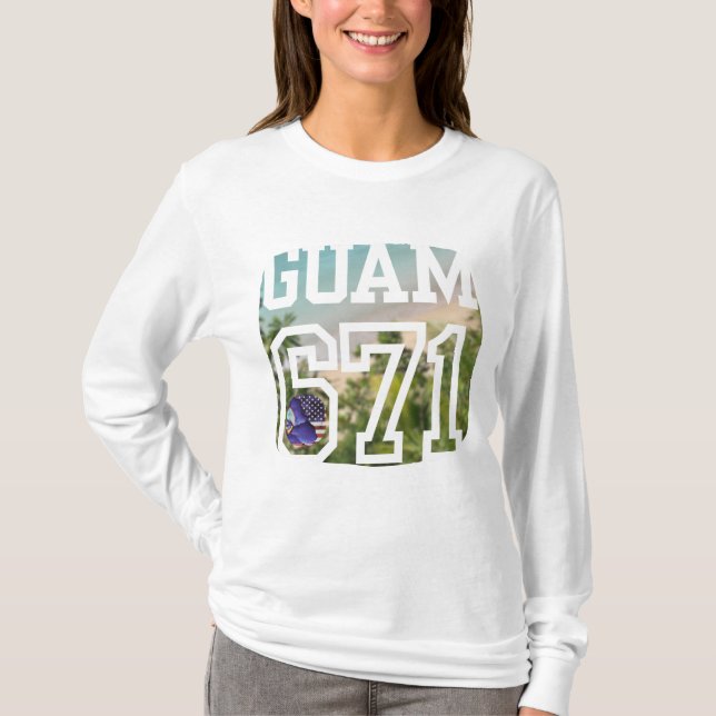 Guam Guahan Sweatshirt T-Shirt (Vorderseite)