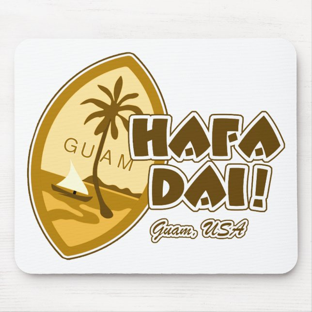 Guam Hafa Dai Mousepad (Vorne)