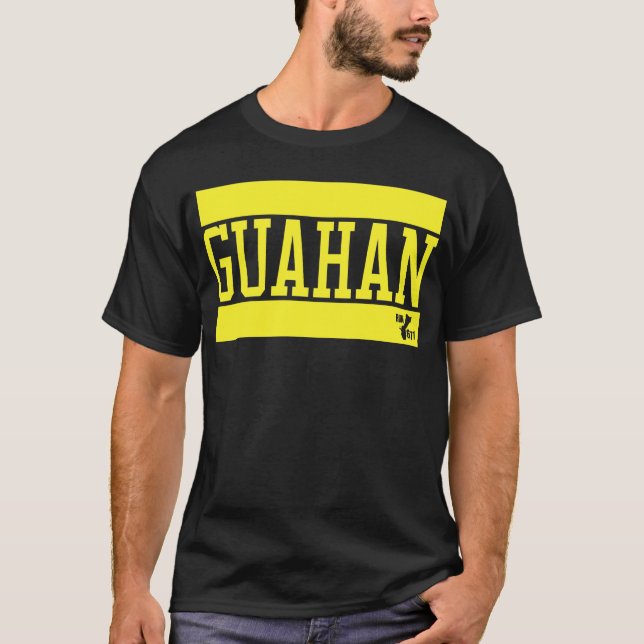 GUAM LASSEN 671 Guahan Stangen laufen T-Shirt (Vorderseite)