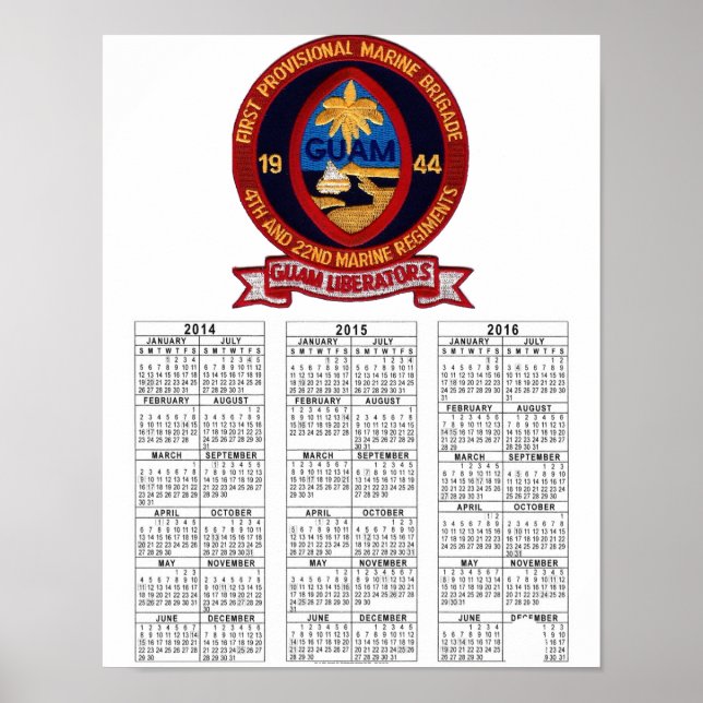 GUAM LIBERATORS POSTER (Vorne)