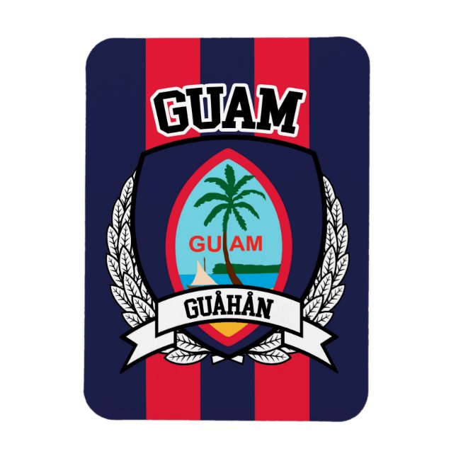 Guam Magnet (Vertikal)