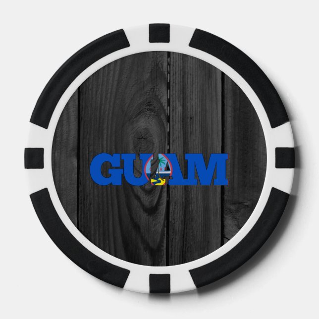 Guam Pokerchips (Vorderseite)