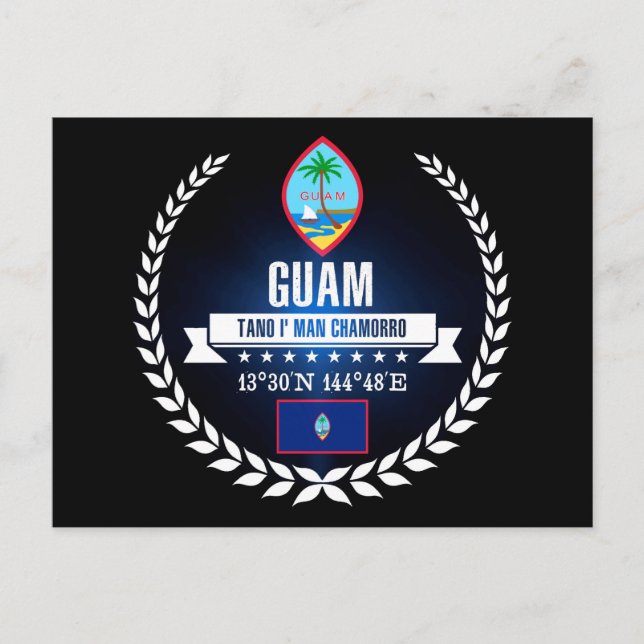 Guam Postkarte (Vorderseite)