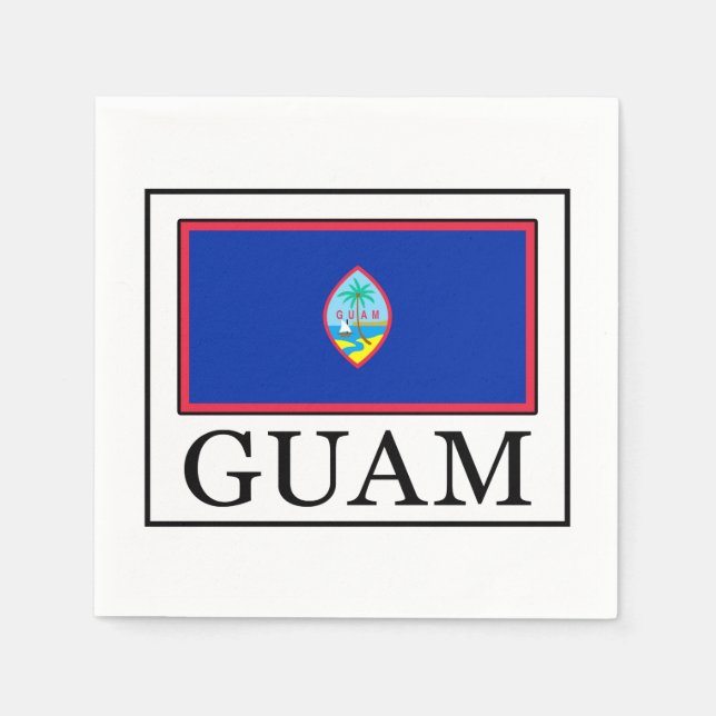 Guam Serviette (Vorderseite)