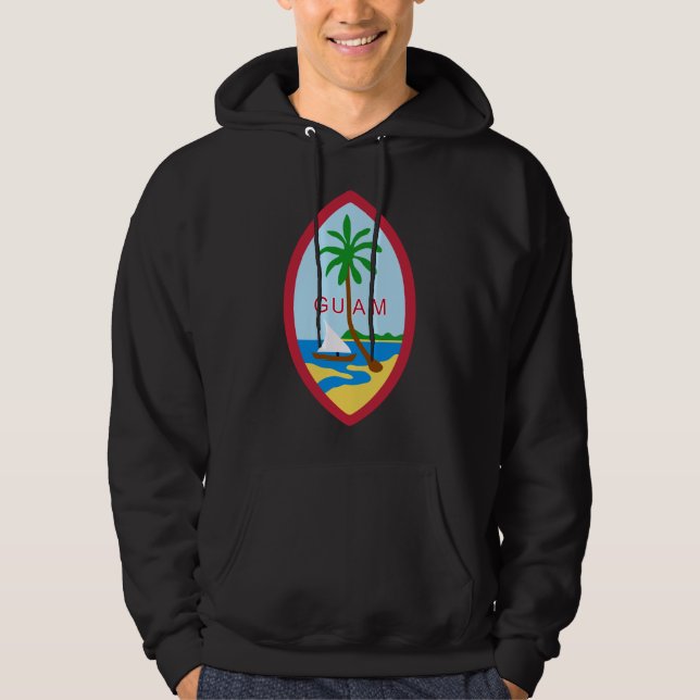 Guam-Siegel GU Hoodie (Vorderseite)