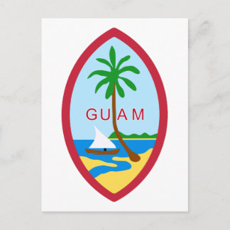 Guam Siegel GU Postkarte