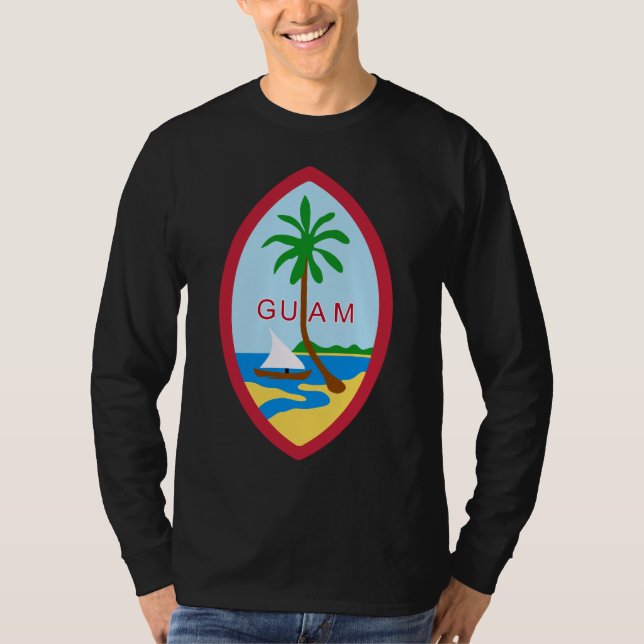 Guam-Siegel GU T-Shirt (Vorderseite)