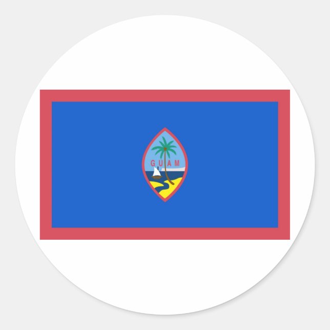 Guam Sticker (Vorderseite)