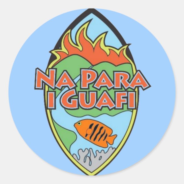 Guam - Stickers (Vorderseite)