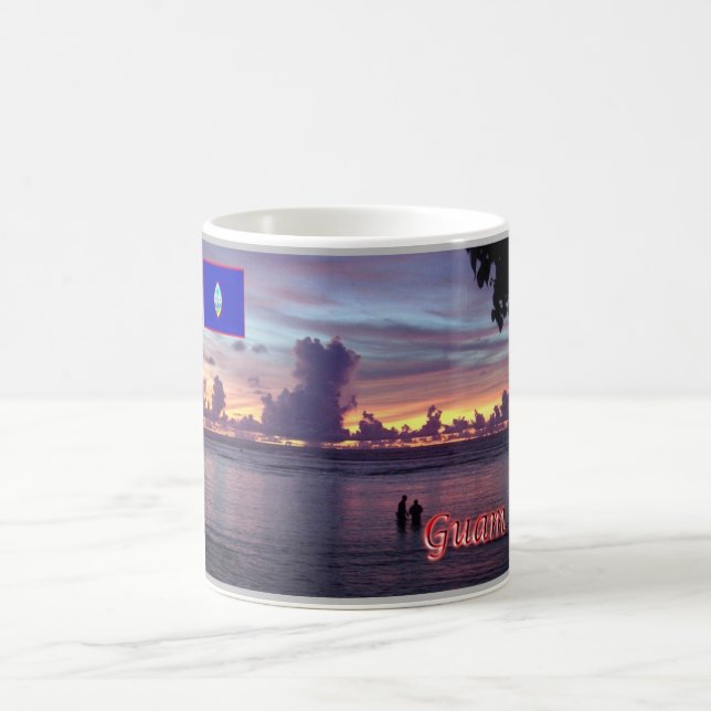 Guam - Sunset - Kaffeetasse (Mittel)