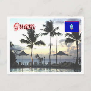 Guam - Sunset - Postkarte