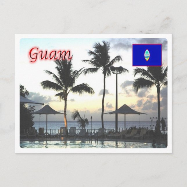Guam - Sunset - Postkarte (Vorderseite)