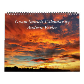 Guam Sunsets 12 Monate Kalender