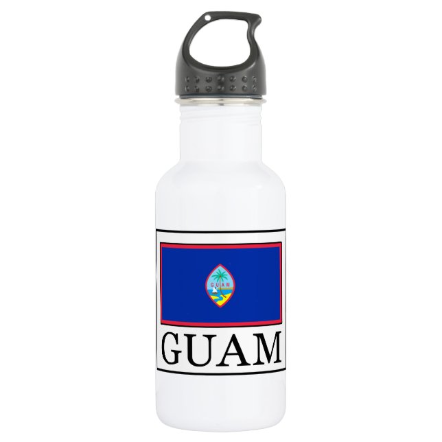 Guam Trinkflasche (Vorderseite)