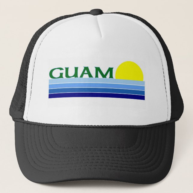 Guam Truckerkappe (Vorderseite)