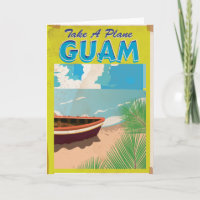 Guam Vintage Travel Poster