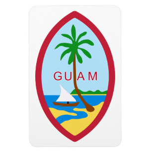 Guam-Wappen Magnet