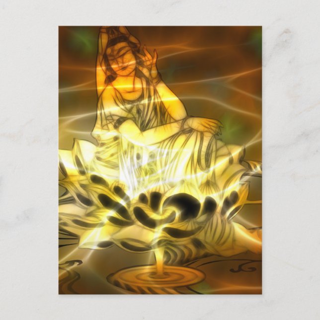 Guan Yin Energy Postkarte (Vorderseite)