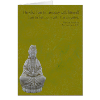Guan Yin Harmonie-Karte