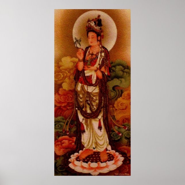 Guan Yin Print Poster (Vorne)