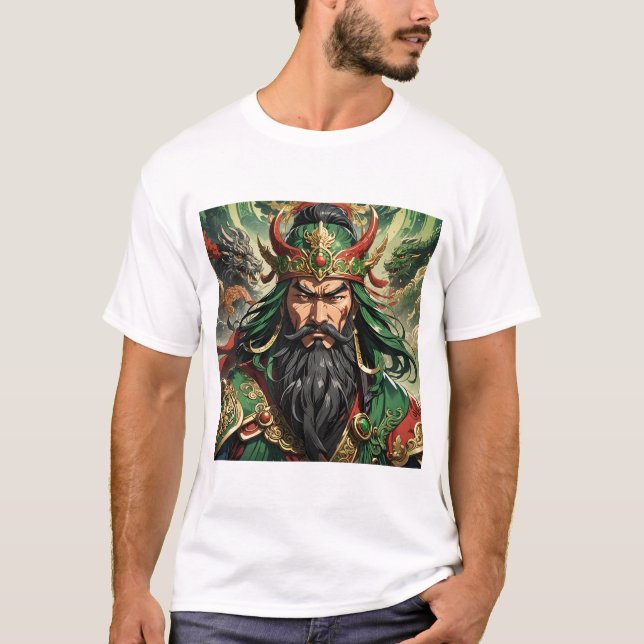 Guan Yu, Romance der drei Königreiche - T-Shirt (Vorderseite)