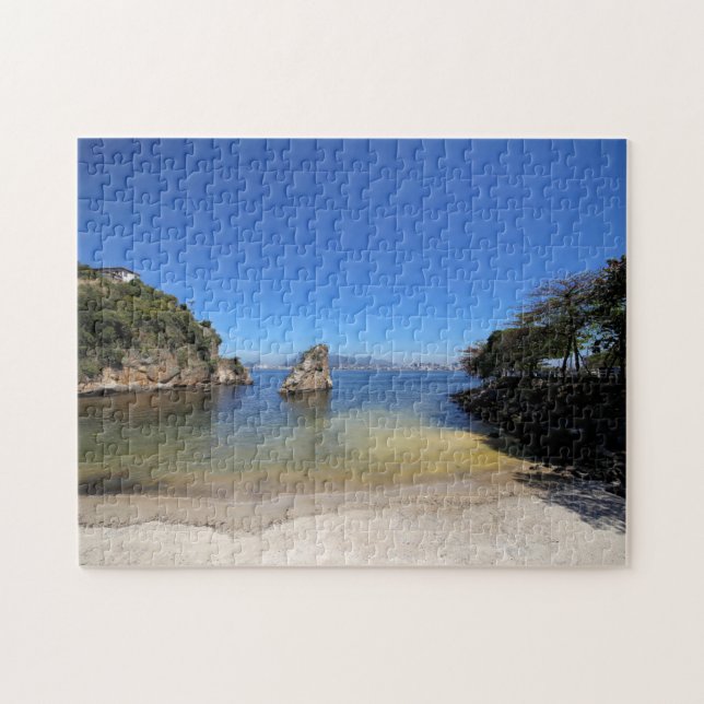 Guanabara Bucht in Rio de Janeiro Puzzle (Horizontal)