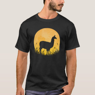 Guanaco Easy Halloween Outfit Alpaca Camel Moon Co T-Shirt