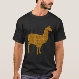 Guanaco für Frauen Mädchen Alpaka Kamel Lama T-Shirt