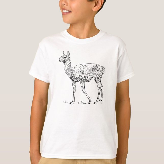 Guanaco T-Shirt (Vorderseite)