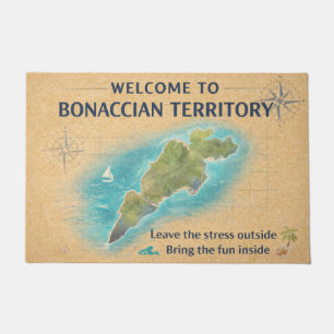 Guanaja Bonaccian Territory Willkommensmatte Fußmatte