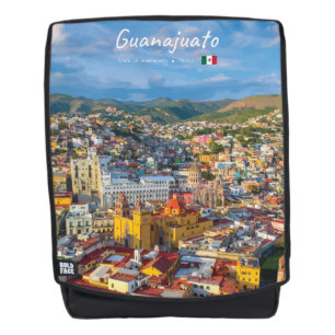 Guanajuato, Mexiko - Farbige Stadtansicht Rucksack