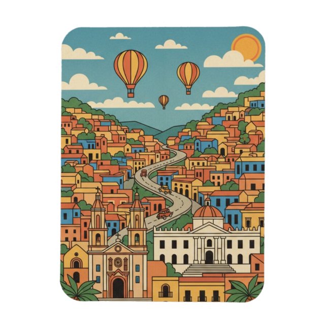 Guanajuato Mexiko Magnet (Vertikal)