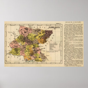 Guanajuato, Mexiko Poster