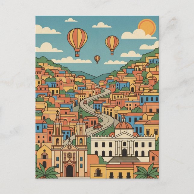 Guanajuato Mexiko Postkarte (Vorderseite)