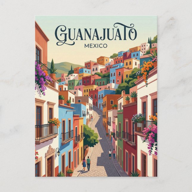 Guanajuato Mexiko Postkarte (Vorderseite)