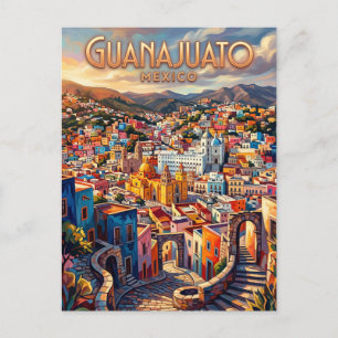 Guanajuato Stadt Mexiko Postkarte