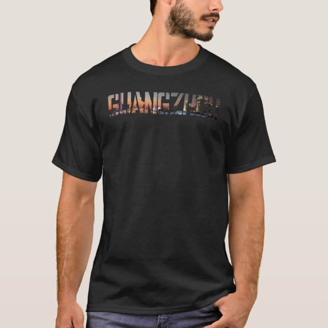 Guangzhou City China Souvenir für Männer 2 T-Shirt (Vorderseite)