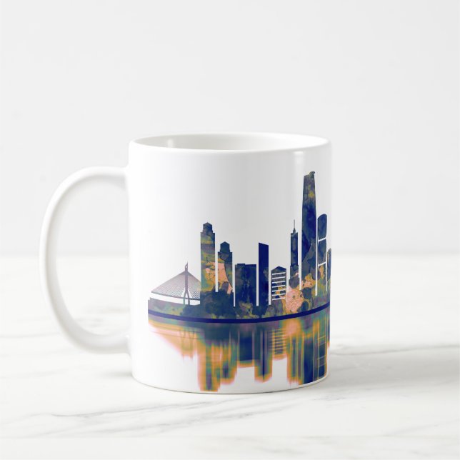Guangzhou-Skyline Kaffeetasse (Links)