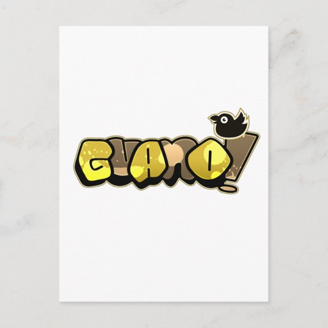 Guano-Spiel-Gang - Logo Postkarte (Vorderseite)
